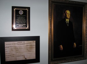 "The Coolidge Room" #619 (which was rooms 135-137 back then) 