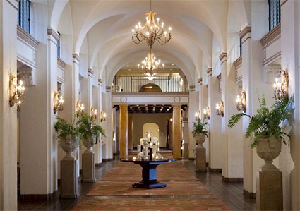 The Lobby of the Renaissance Vinoy today. 