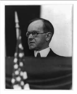 The President faces his audience - 150,000 strong - at the dedication of Wicker Memorial Park, Hammond, Indiana
