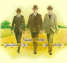 From "President Coolidge and His Boys," an article written by W. H. Clagett, featured in the October 1923 issue of Boys' Life.  Writing to the Boy Scouts of America president, Colin H. Livingstone, on August 16, 1923, President Coolidge not only accepted the honorary leadership of the organization but also commended the work it accomplished, writing, "Both my sons are Scouts, and my observation of the benefits they have derived from their affiliation has strengthened my conviction of [Scouting's] usefulness."  Source: http://scoutingmagazine.org/issues/0010/d-wwas.html. 