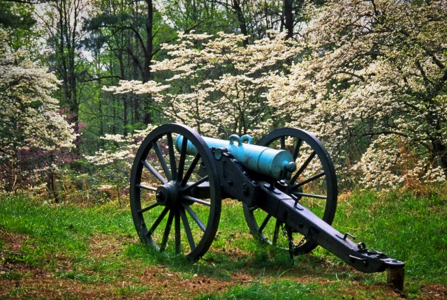 15. Petersburg National Military Park (now Battlefield), Petersburg, Virginia, established July 3, 1926. Courtesy of Dennis Mook/SuperStock/Corbis. 