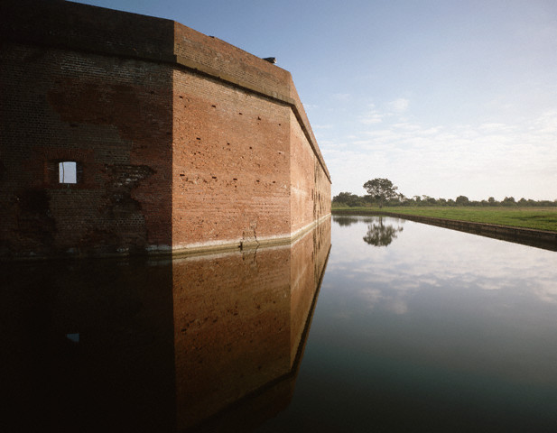 6. Fort Pulaski, Savannah, Georgia. Established as National Monument, October 15, 1924. Courtesy of David Muench/Corbis. 