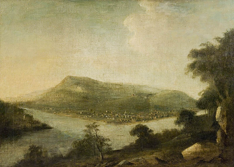 Pittsburgh in 1804 painted by George Beck