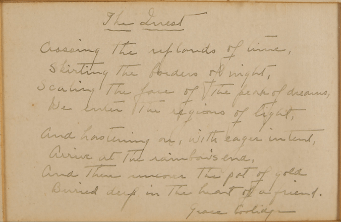 TheQuest-Grace Coolidge