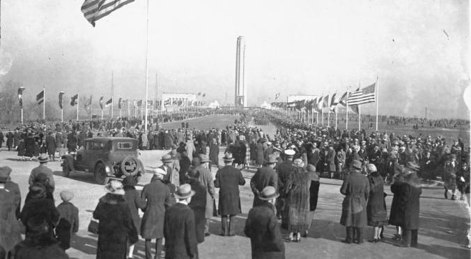 Liberty Memorial 1926 dedication